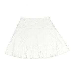 Dona Jo Donajo Flirty tennis skort white Skirt pockets front pleats  Sz 1, small